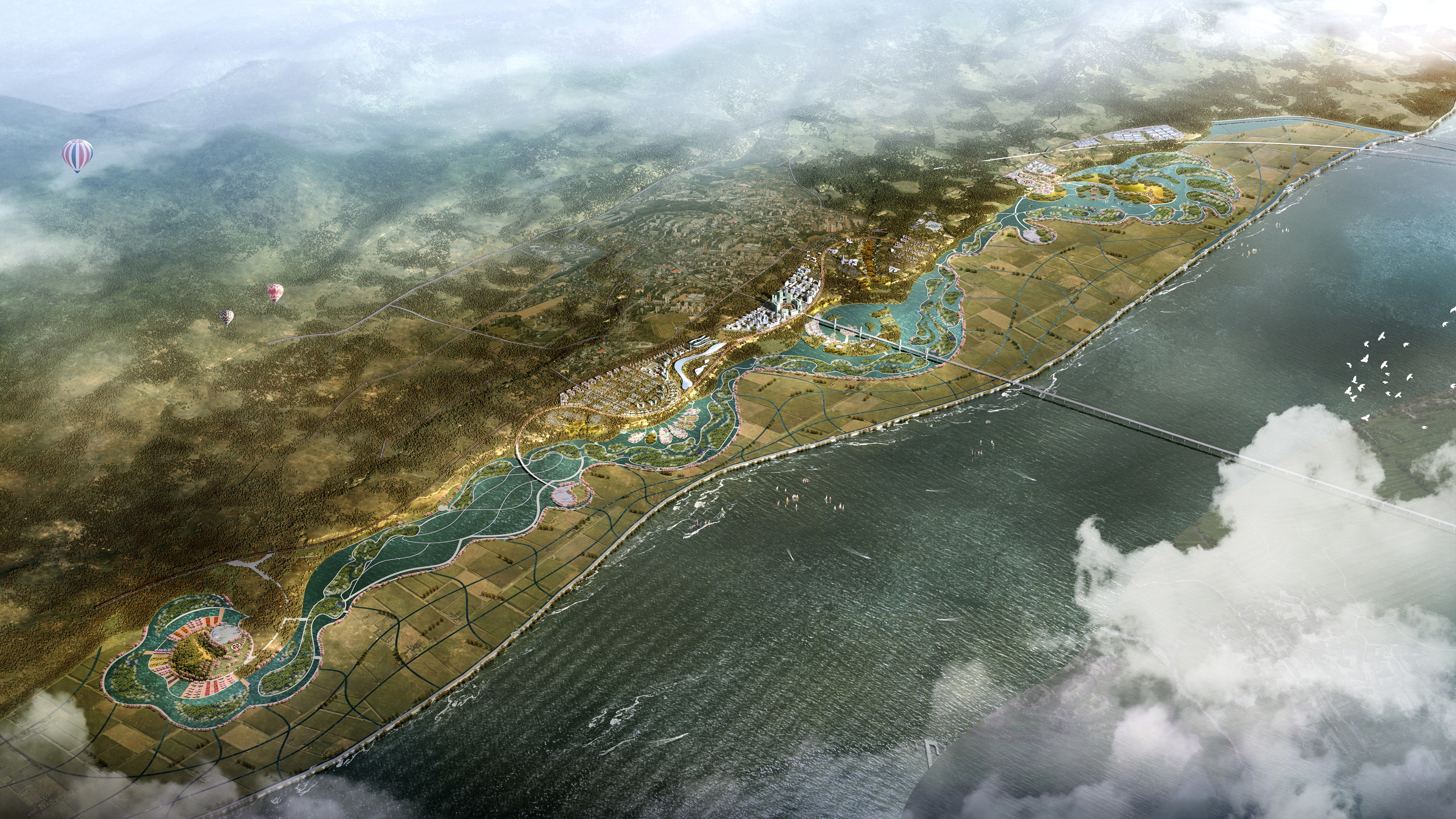 黄河新区概念规划